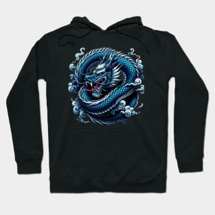 Dragon of the Mystic Blue Hoodie